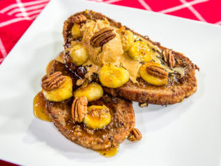 Chia French Toast with Caramelized Banana