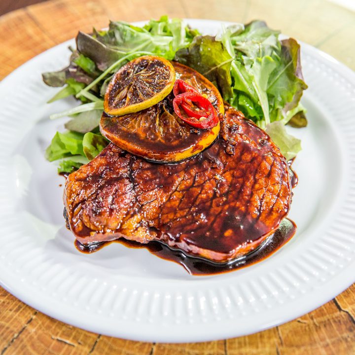 Honey-Soy Pork Chops