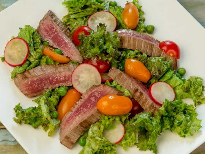 Steak Salad with Fish Sauce Dressing