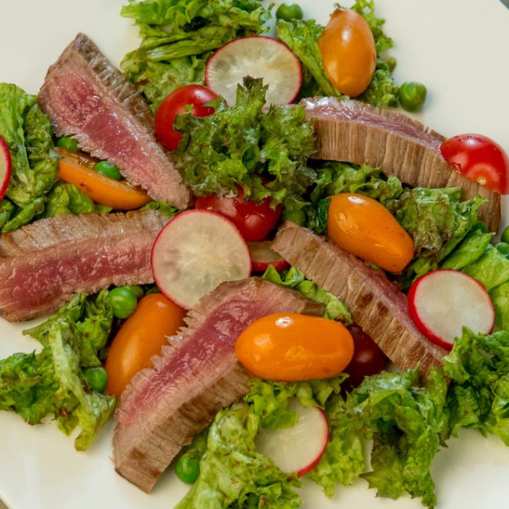 Steak Salad with Fish Sauce Dressing