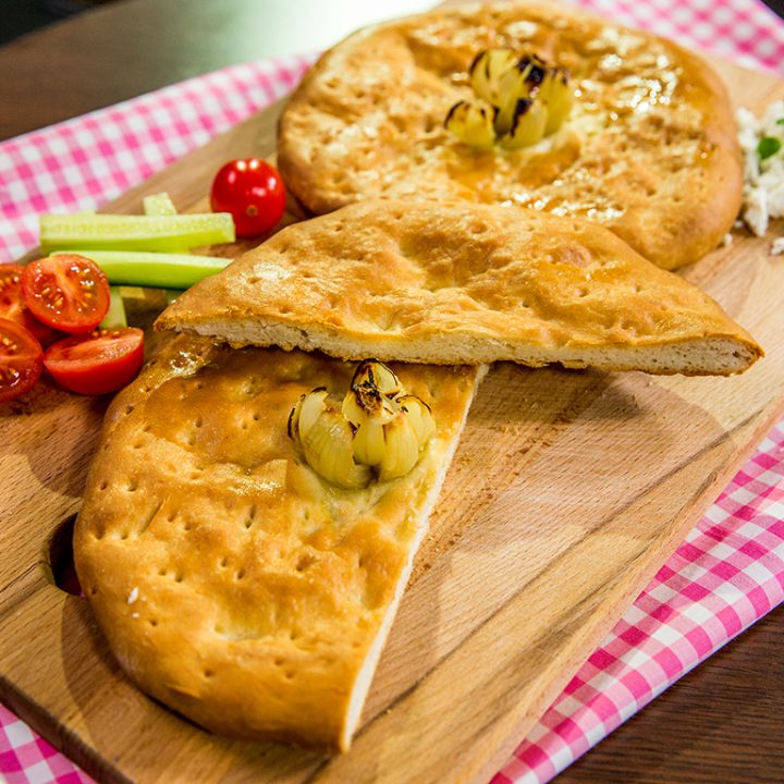 Olive Oil and Garlic Focaccia