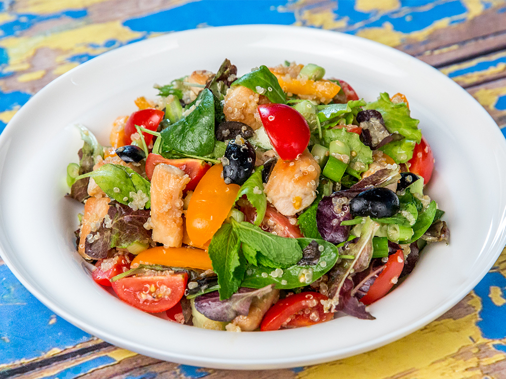 Colorful Chicken Quinoa Salad
