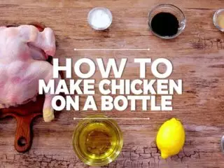 How to make chicken on a bottle