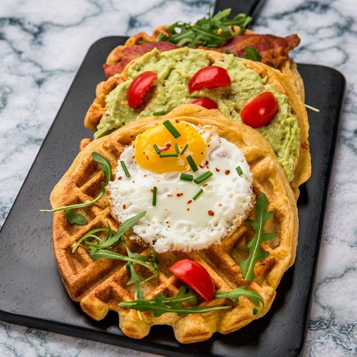 Cauliflower Waffles