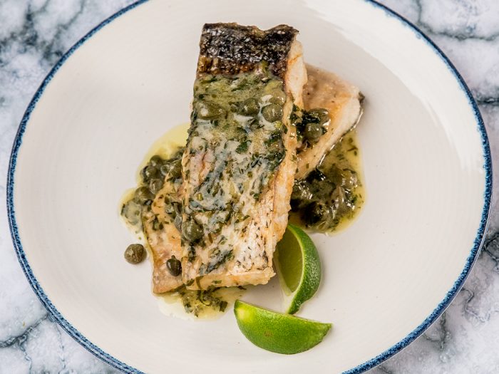 Sole Meuniere with Capers