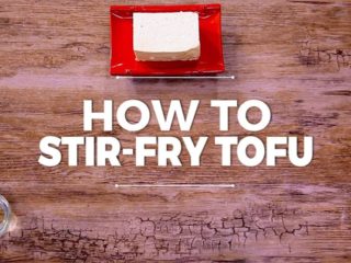 How to stir-fry tofu