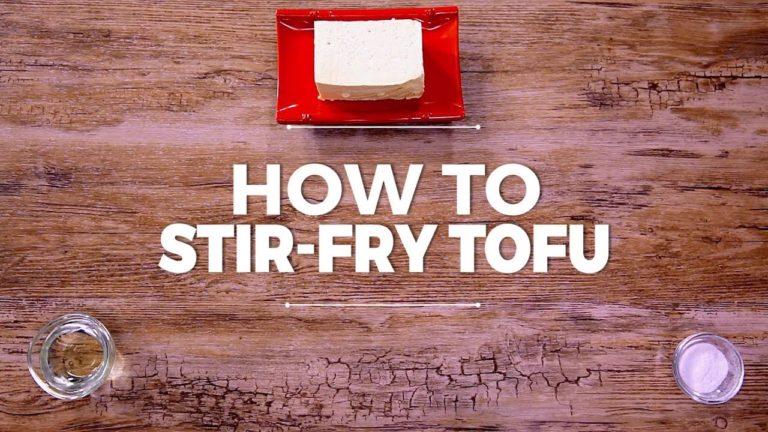 How to stir-fry tofu
