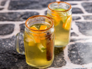 Prosecco Apple Cider Punch