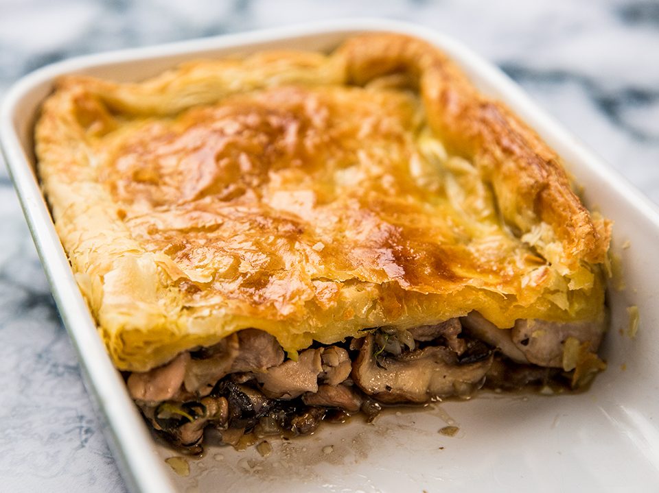 Chicken and Mushroom Pie