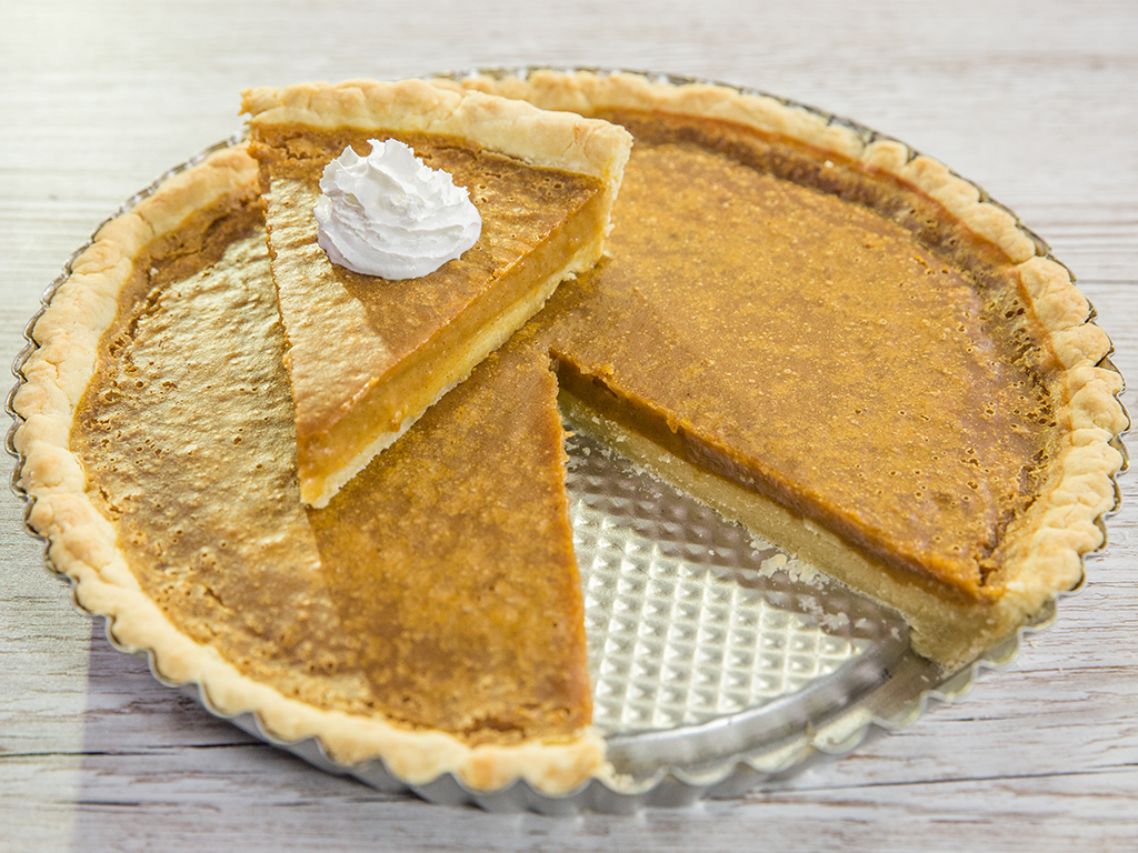 Butternut Squash and Coconut Pie