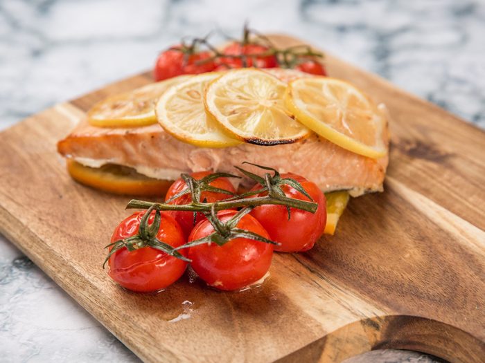 Salmon and Citrus Baked in Foil