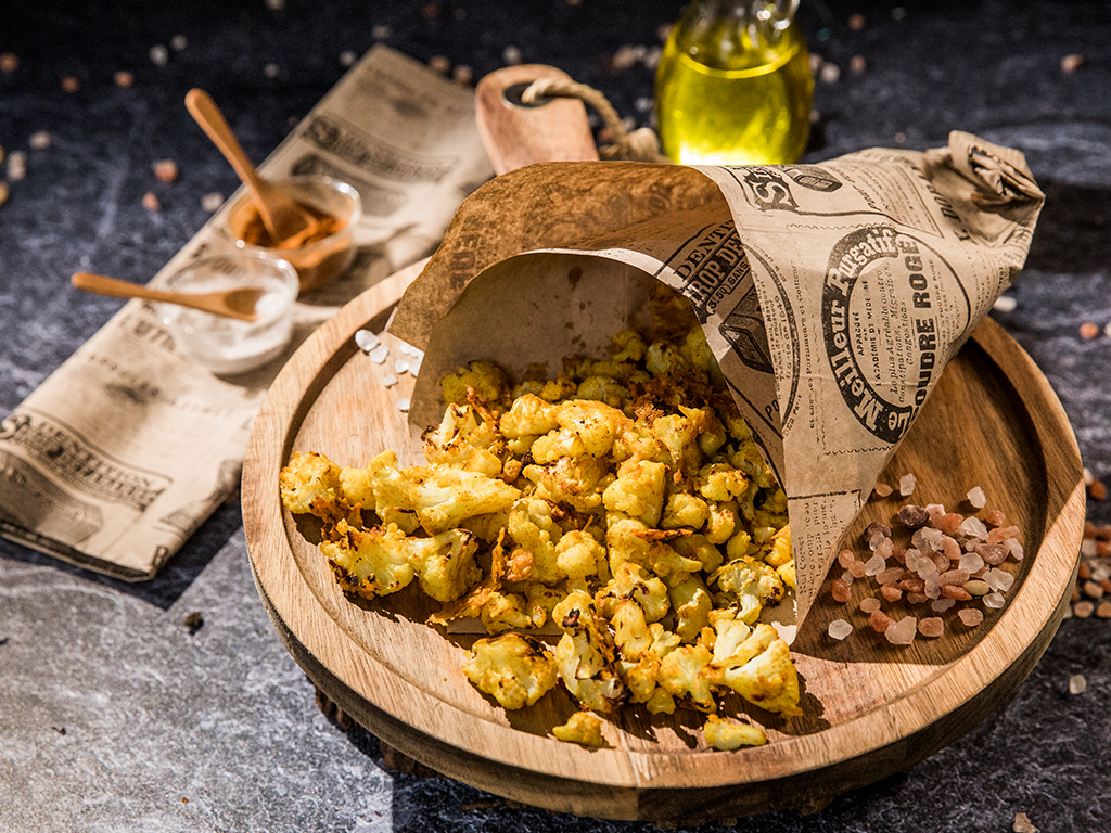 Parmesan Cauliflower Popcorn