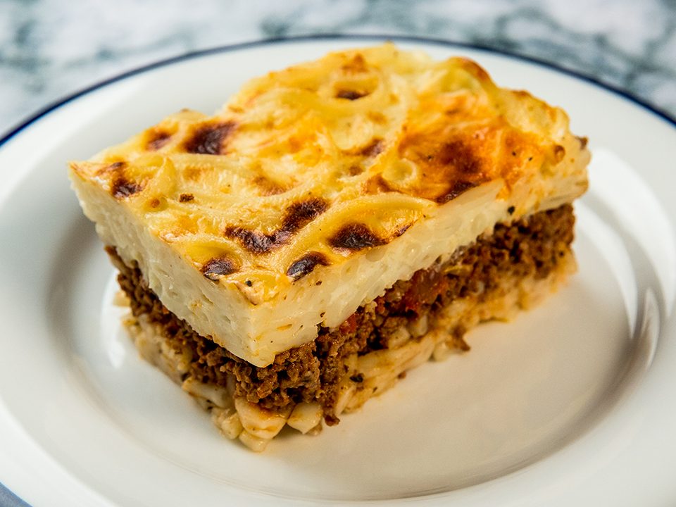 Beef and Bucatini Casserole