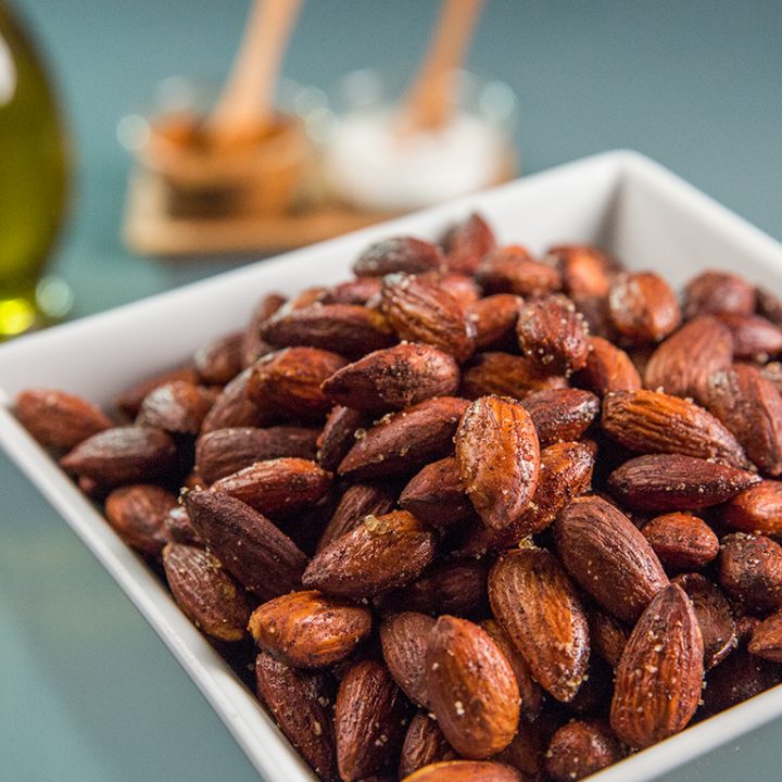 Spicy Roasted Almonds