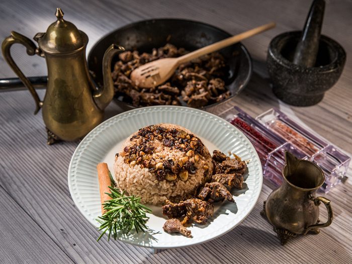 Egyptian Khalta Rice with Beef