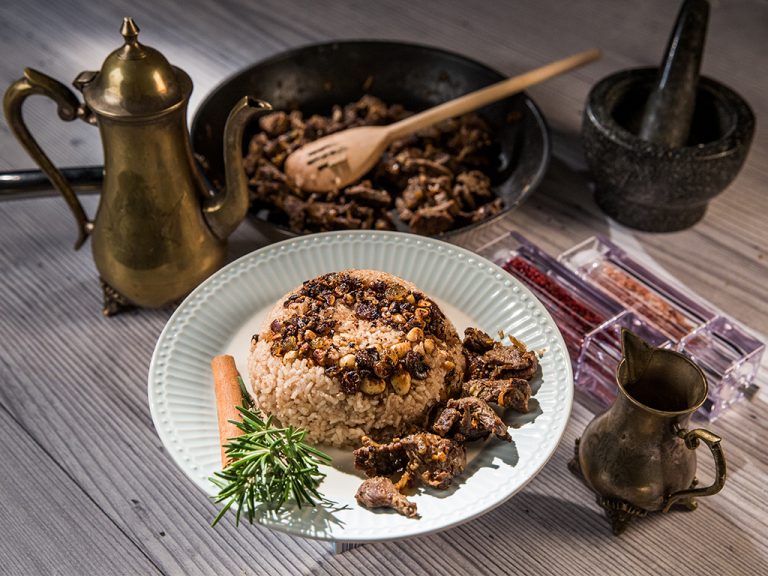 Egyptian Khalta Rice with Beef