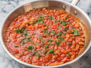 White Beans in Tomato Sauce