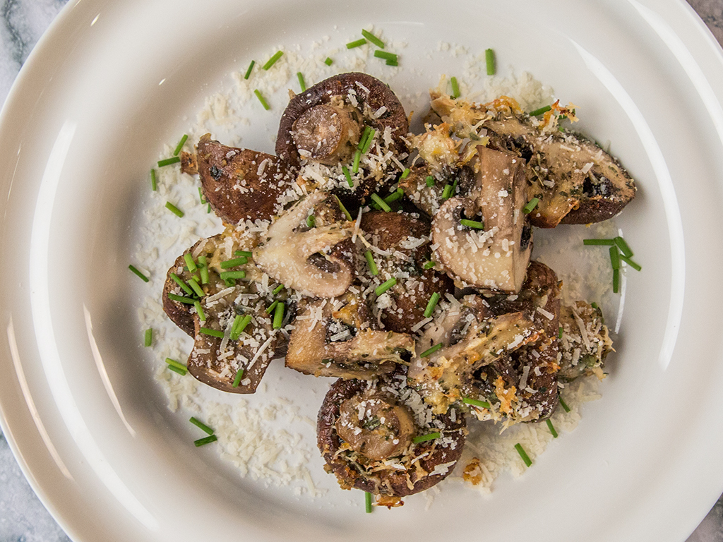 Baked Parmesan Mushrooms