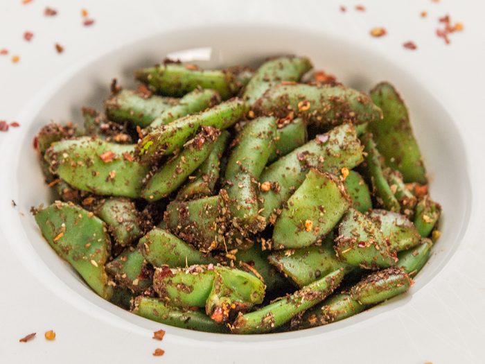 Spiced Up Green Beans