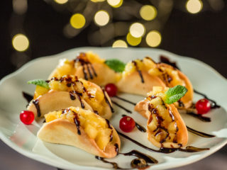 Puff Pastry Apple Tacos