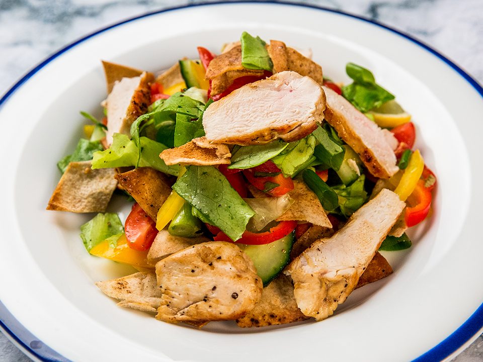 Chicken Fattoush Salad