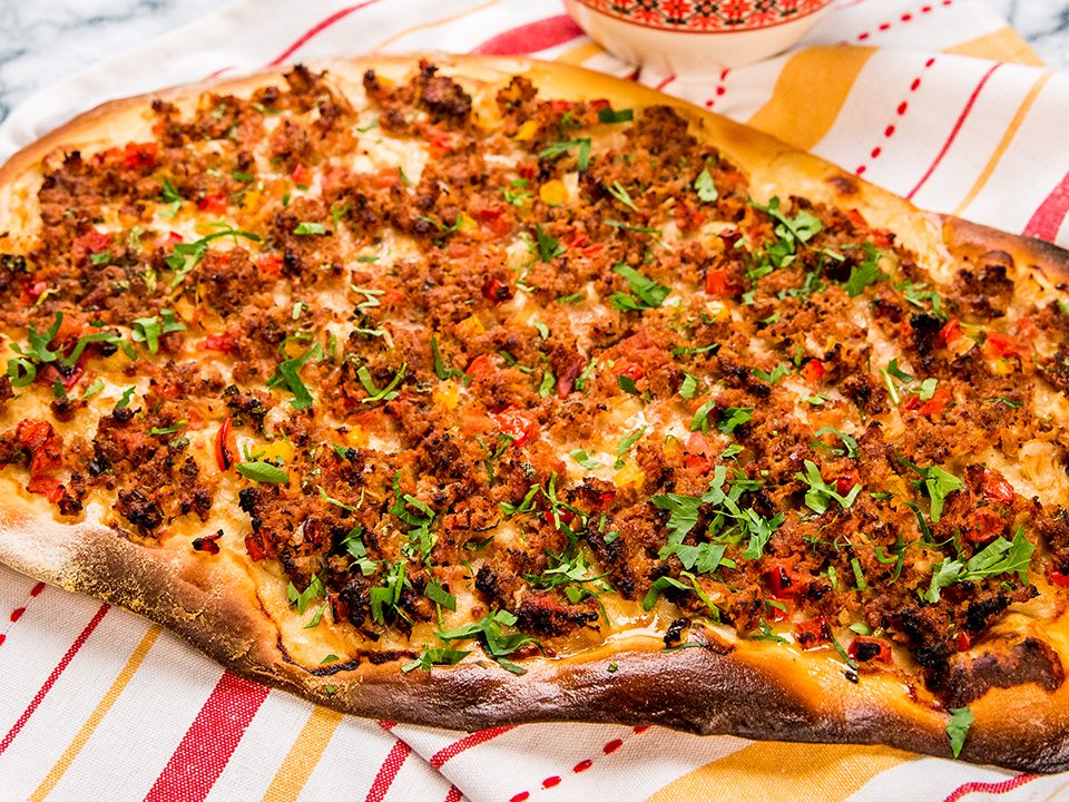 Lahmacun (Turkish Pizza) So Delicious