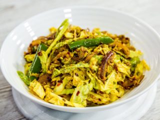 Indian Spiced Cabbage