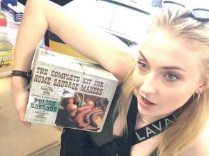 Sophie Turner From 'Game Of Thrones' Reviews Sausages On A Secret Instagram