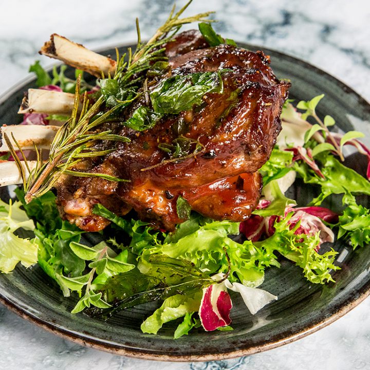 BarbecueGlazed Lamb Ribs