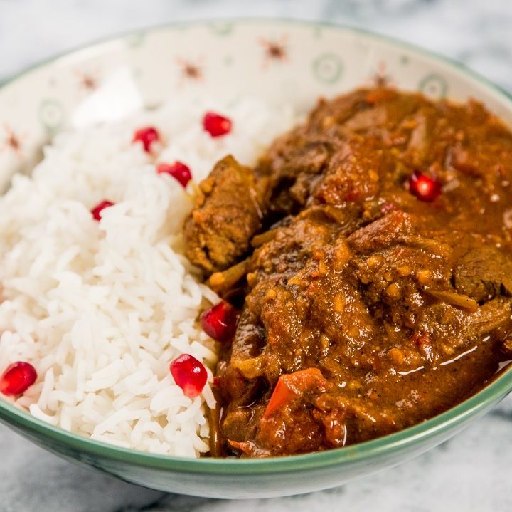 Lamb Stew with Phall Curry