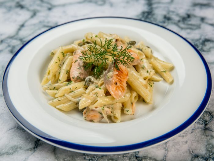 Creamy Penne with Salmon
