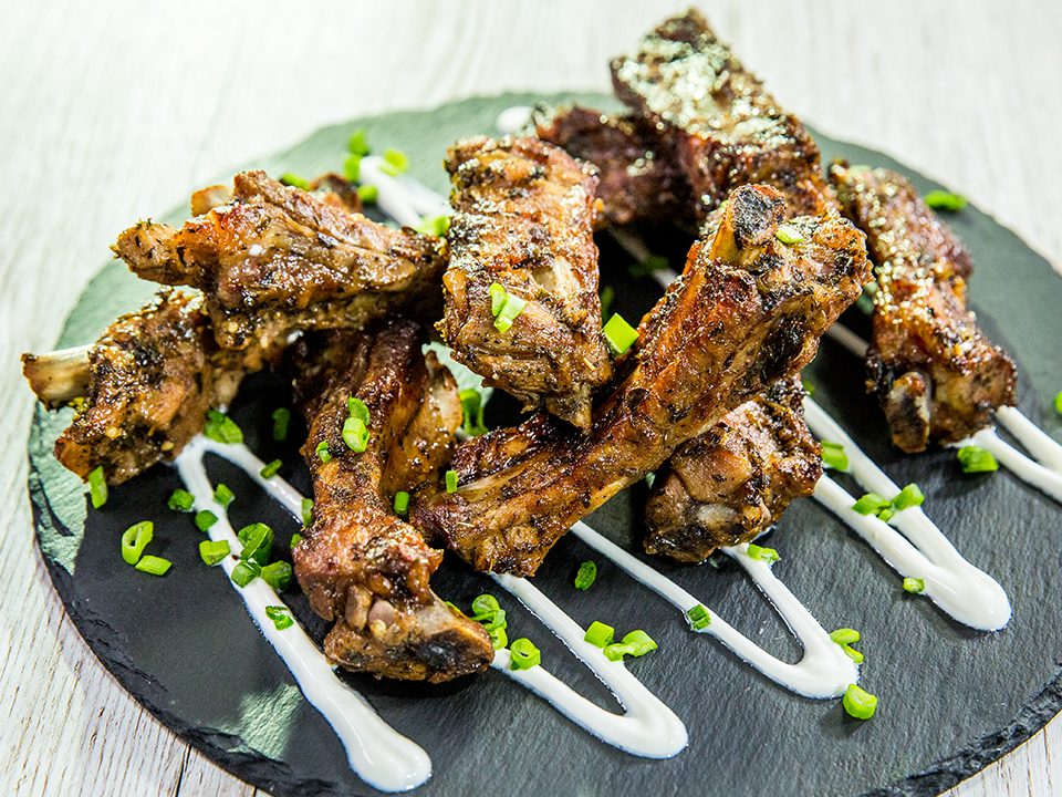 Honey and Garlic Pork Ribs