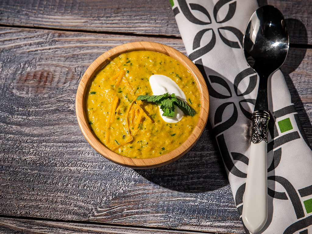 Hot and Sour Sweet Corn Porridge