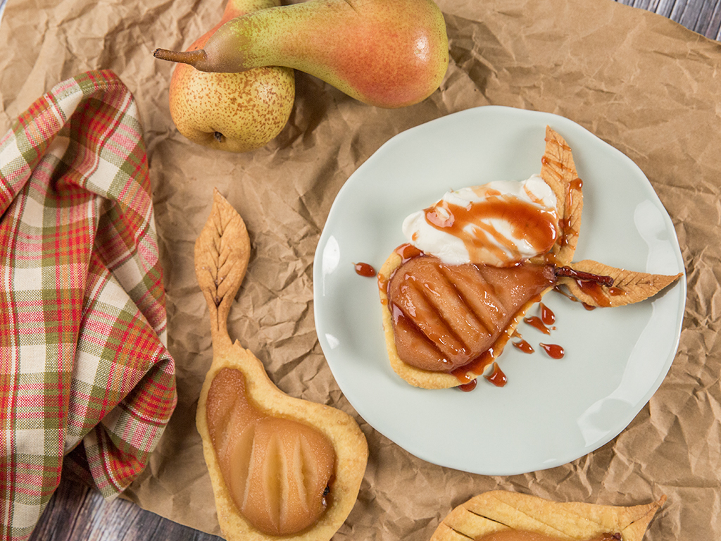 Baked Pears in Puff Pastry