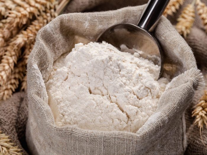 Perishable foods flour