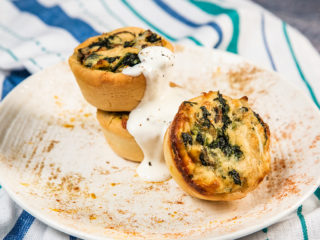Cheesy Butterfish-Stuffed Pastry Cups