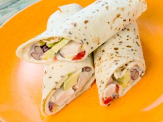Chicken and Red Bean Taquitos