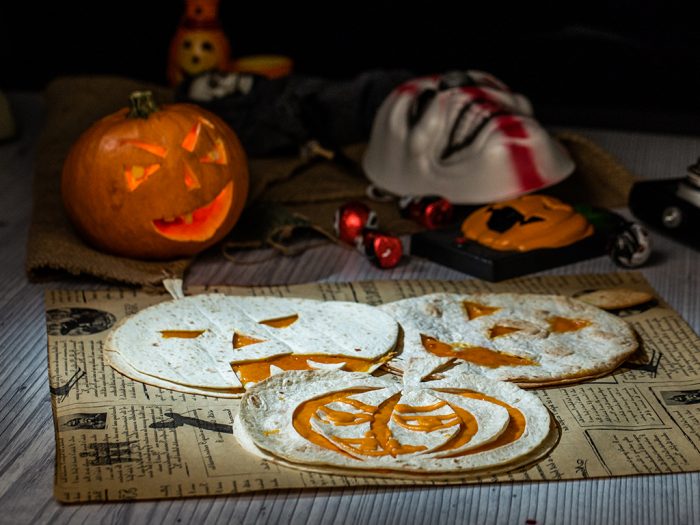 Halloween Flatbread Treats for a Spooky Meal