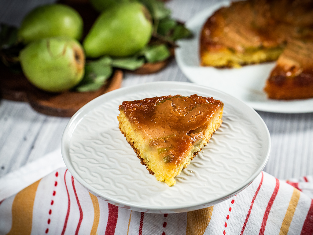 Pear Upside Down Cake