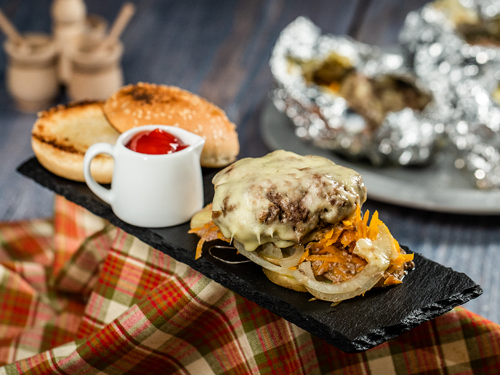 Foil Wrapped Burgers