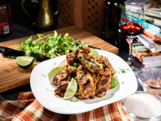 Lime-Chili Grilled Wings