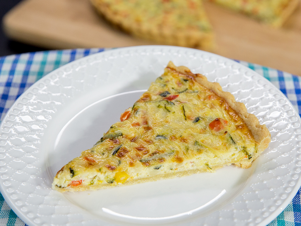 Creamy Zucchini Tart