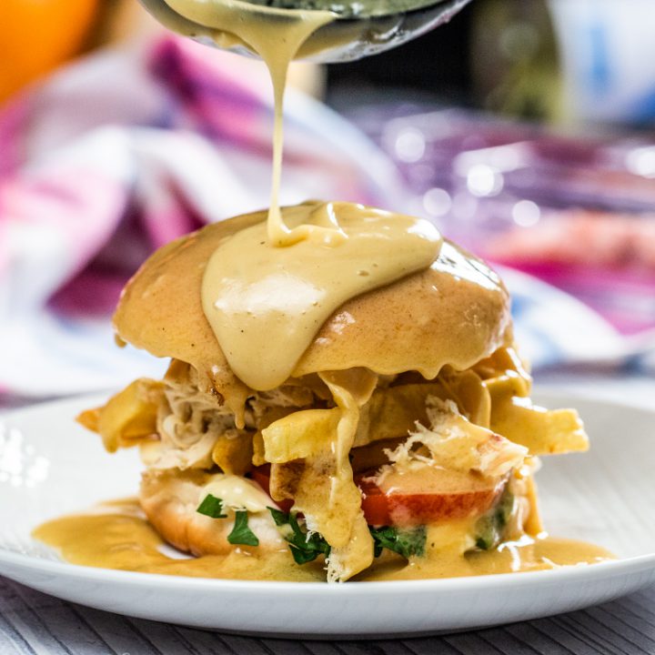 Roasted Chicken Burger