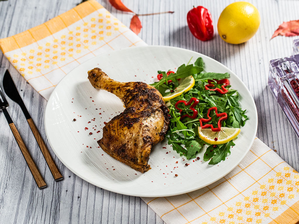 Dark Beer Roasted Chicken Legs