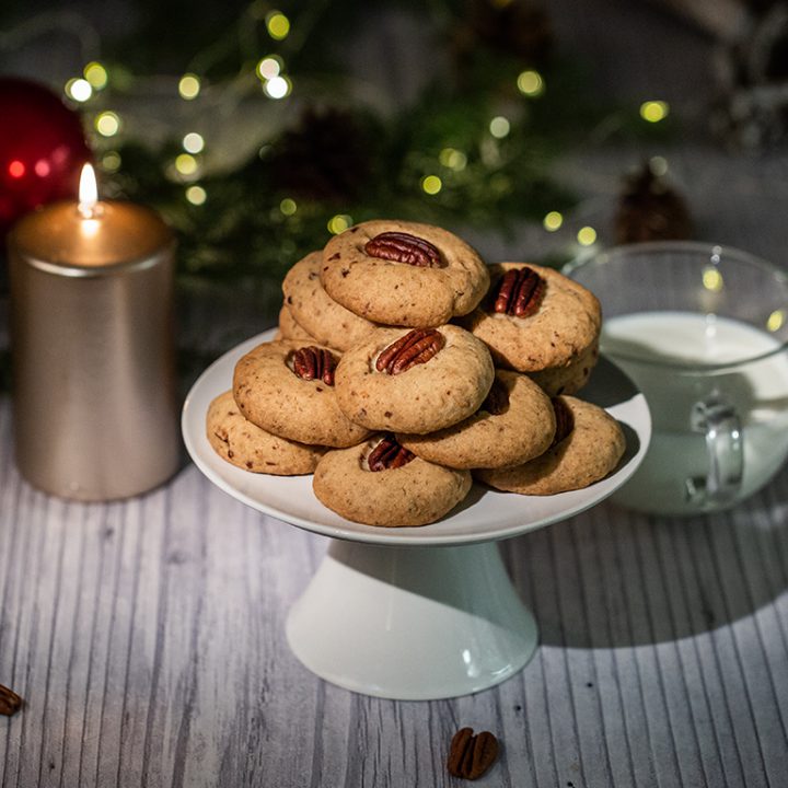 Pecan Shortbread Cookies