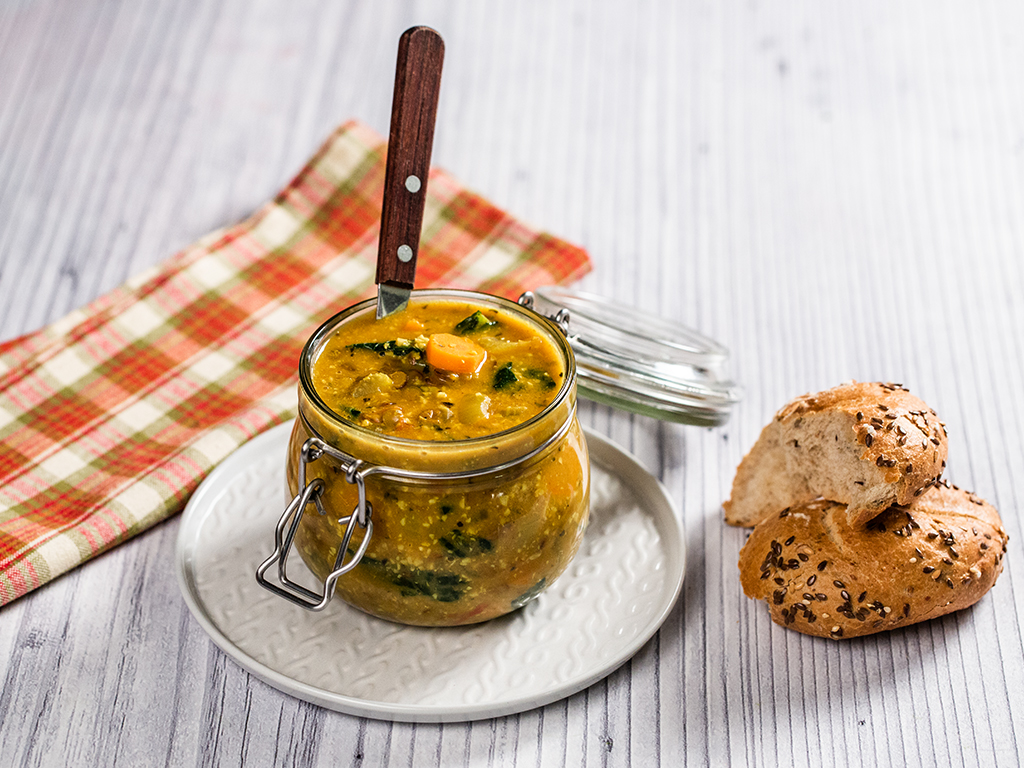 Lentil and Kale Stew