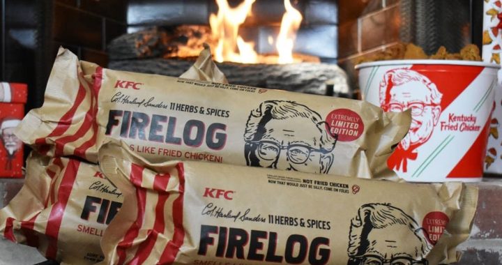 KFC Is Selling A Firelog That Will Make Your House Smell Like Fried Chicken