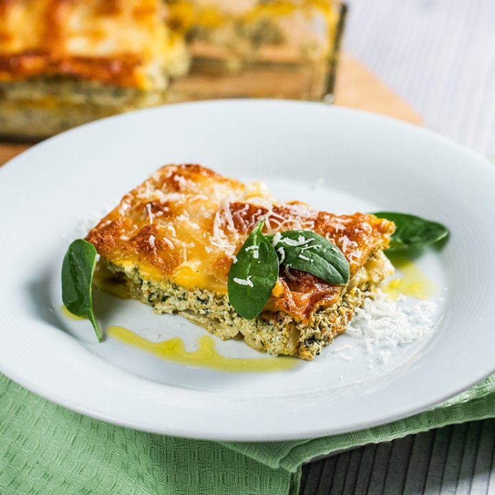Extra-Cheesy Lasagna with Chanterelle Mushrooms