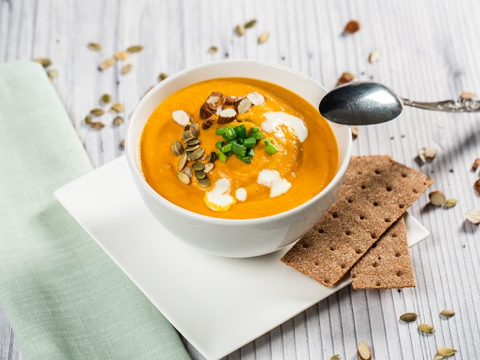 Carrot and Sweet Pepper Soup