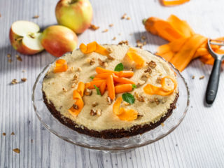 Fruity Carrot Cake with Cashew Frosting